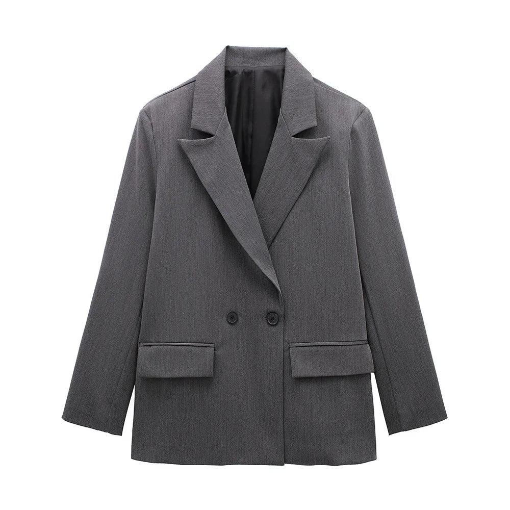 VALORIA | Women’s Double-Breasted Suit Blazer