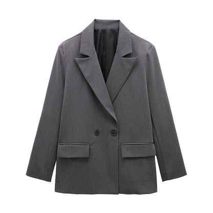 VALORIA | Women’s Double-Breasted Suit Blazer
