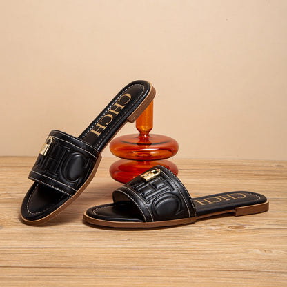 VALORIA | Women’s Elegant Flat Sandals stylish and comfortable footwear for everyday wear