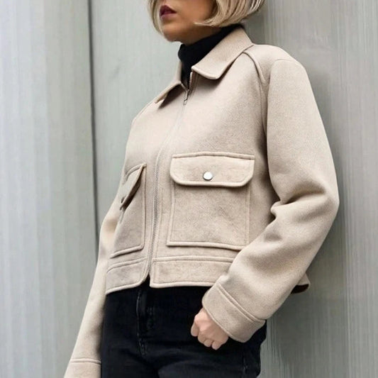 VALORIA | Women’s Elegant Zip-Up Jacket