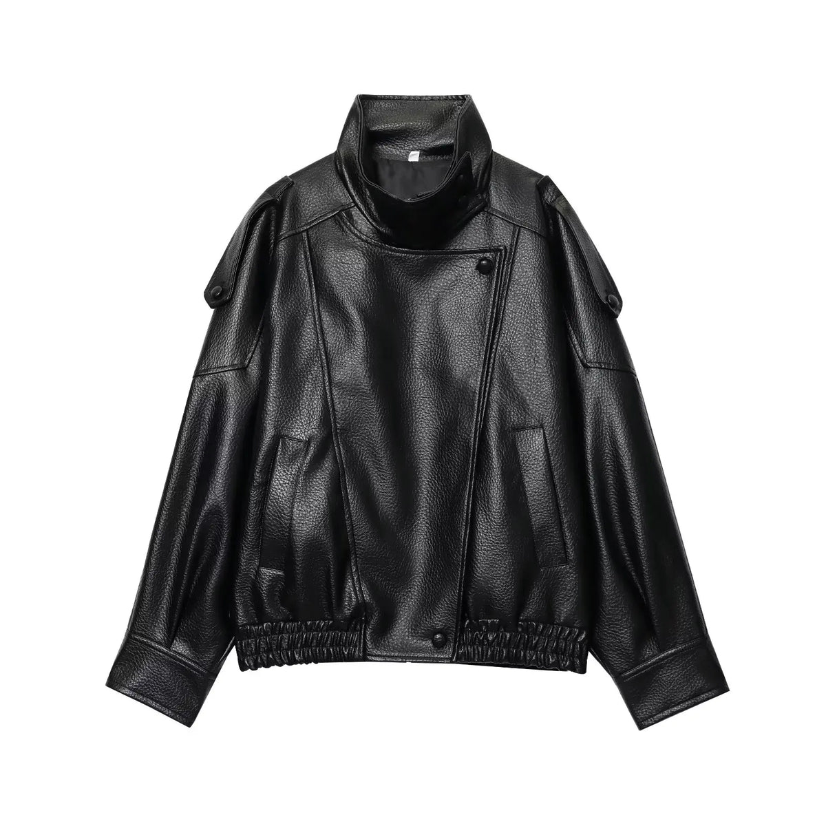 VALORIA | Women’s Faux Leather Oversized Outerwear