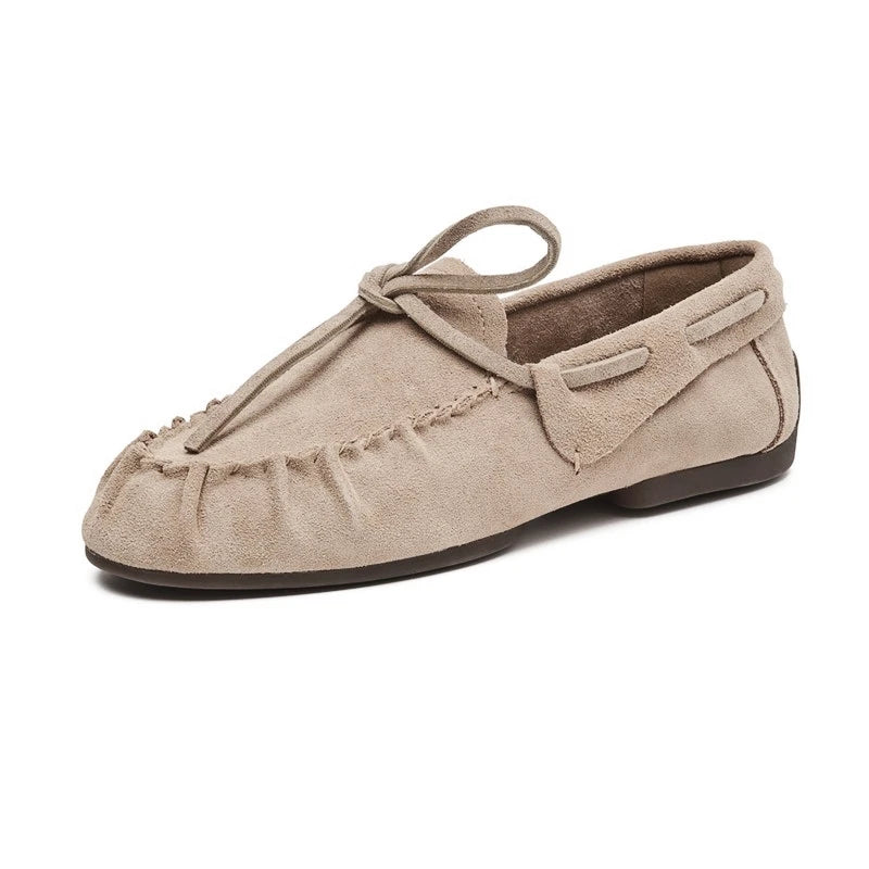 VALORIA | Women’s Genuine Leather Slip-On Loafers soft genuine leather construction for lasting comfort