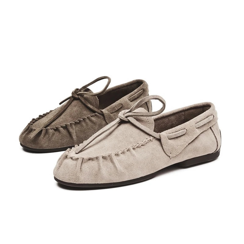 VALORIA | Women’s Genuine Leather Slip-On Loafers timeless women’s shoes with refined craftsmanship
