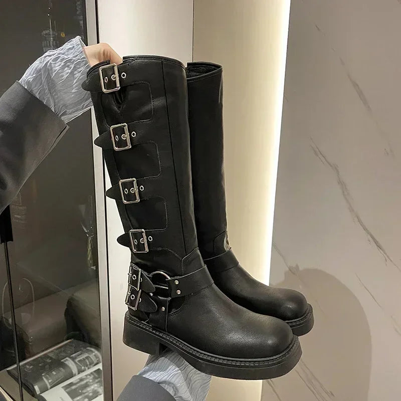 VALORIA | Women’s Knee High Platform Boots