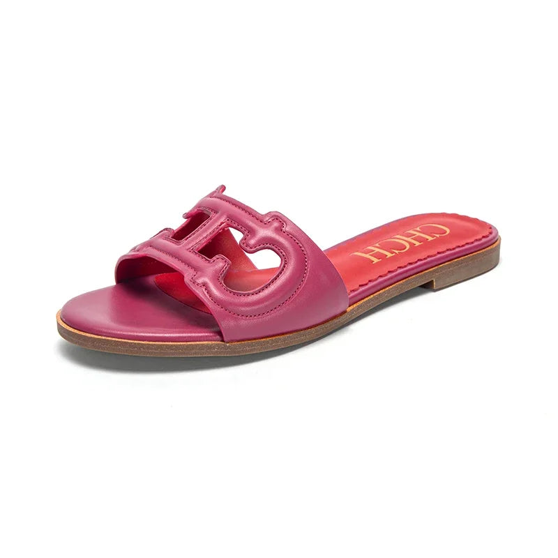 VALORIA | Women’s Minimalist Comfort Slippers non-slip sole for added stability and support