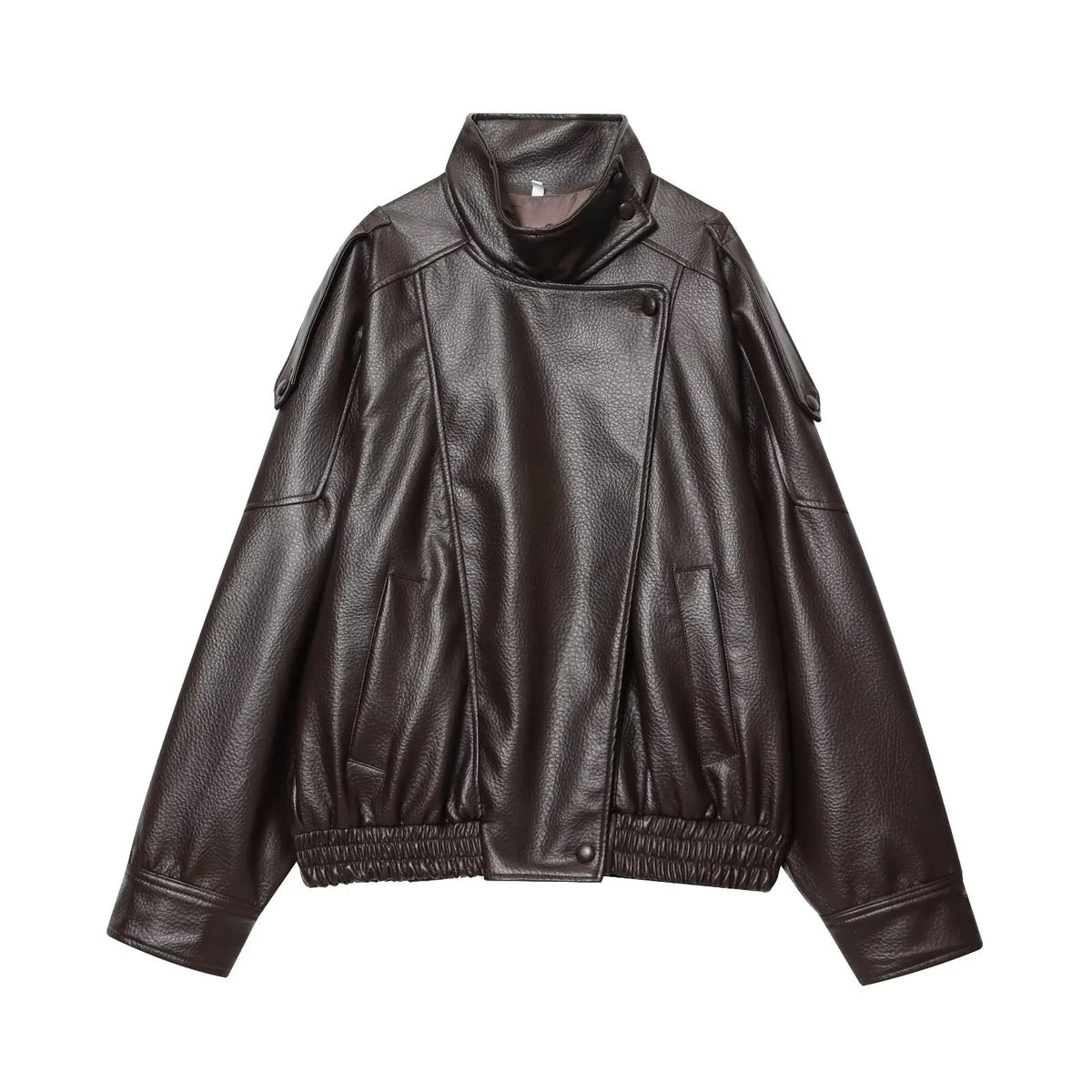 VALORIA | Women’s Oversized Leather Look Jacket