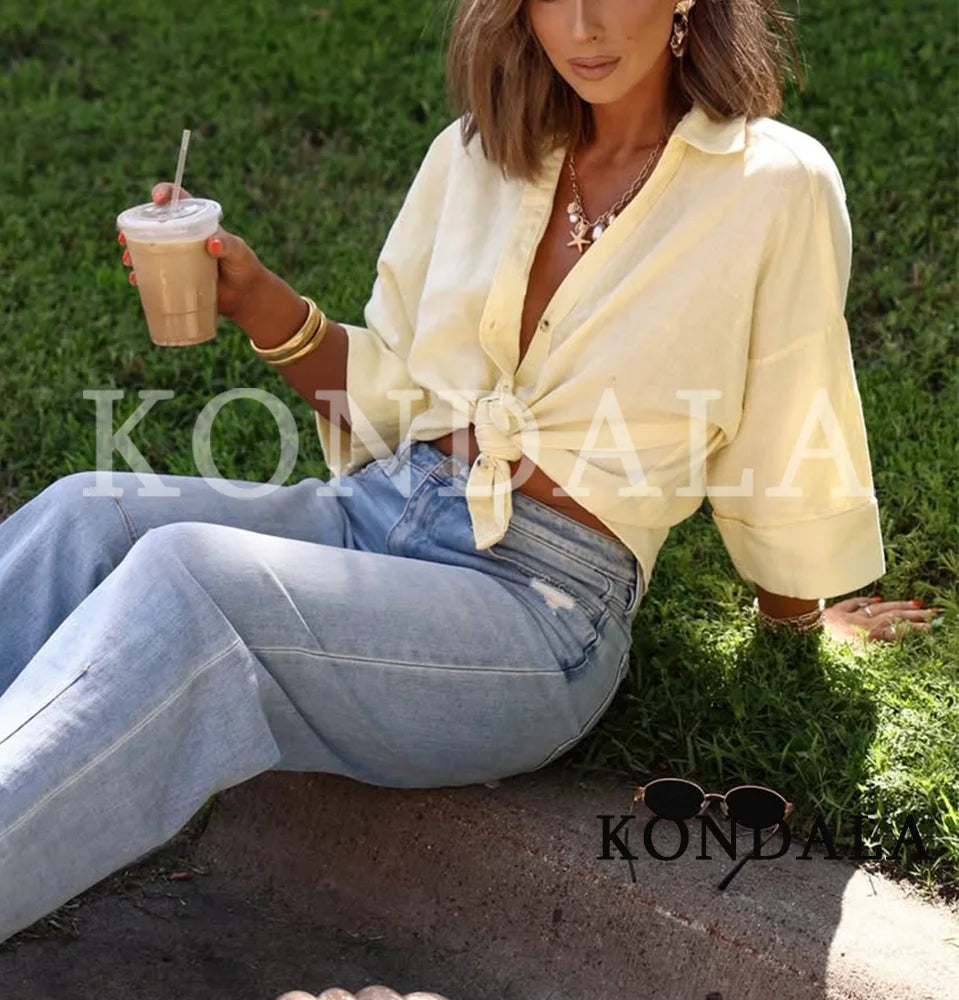 VALORIA | Women’s Oversized Wide Sleeve Shirt