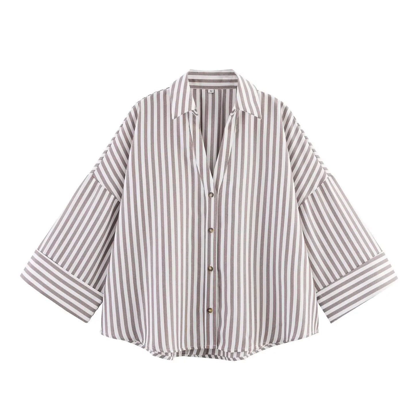 VALORIA | Women’s Oversized Wide Sleeve Shirt lightweight breathable fabric for everyday comfort