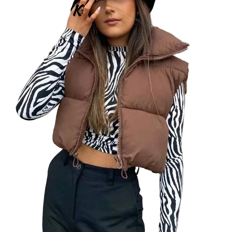 VALORIA | Women’s Padded Down Vest for Winter