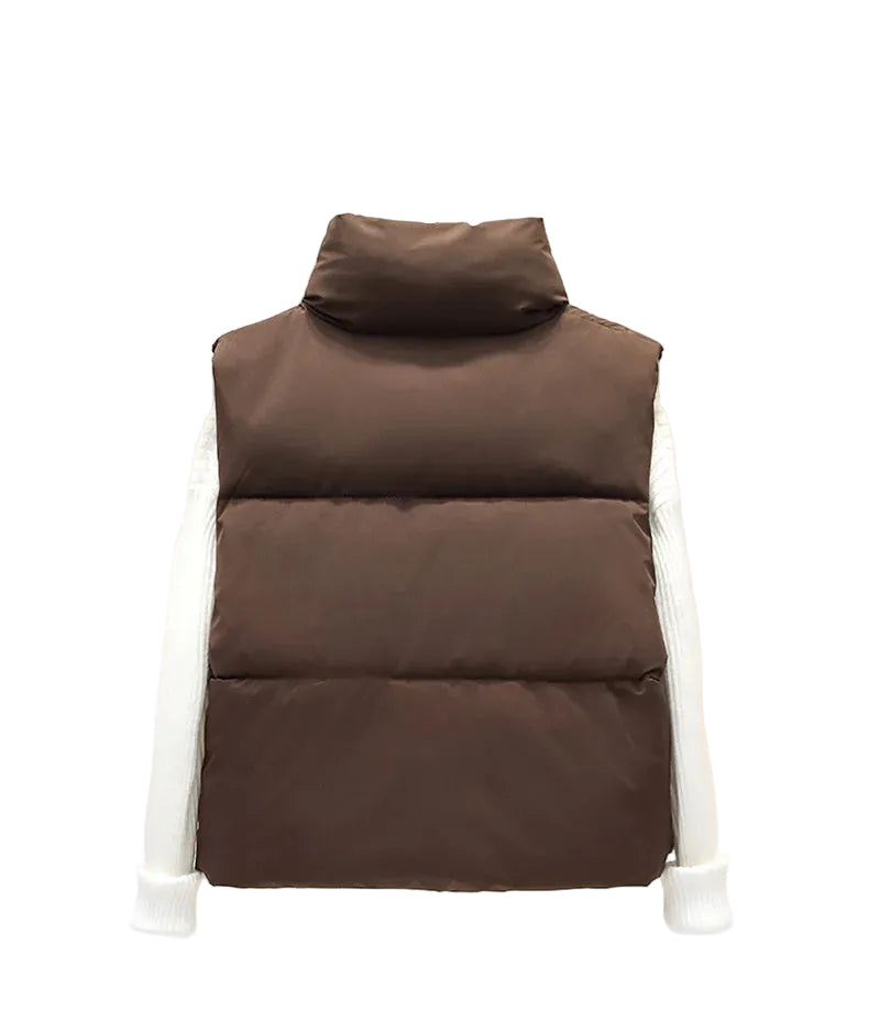 VALORIA | Women’s Padded Sleeveless Down Vest