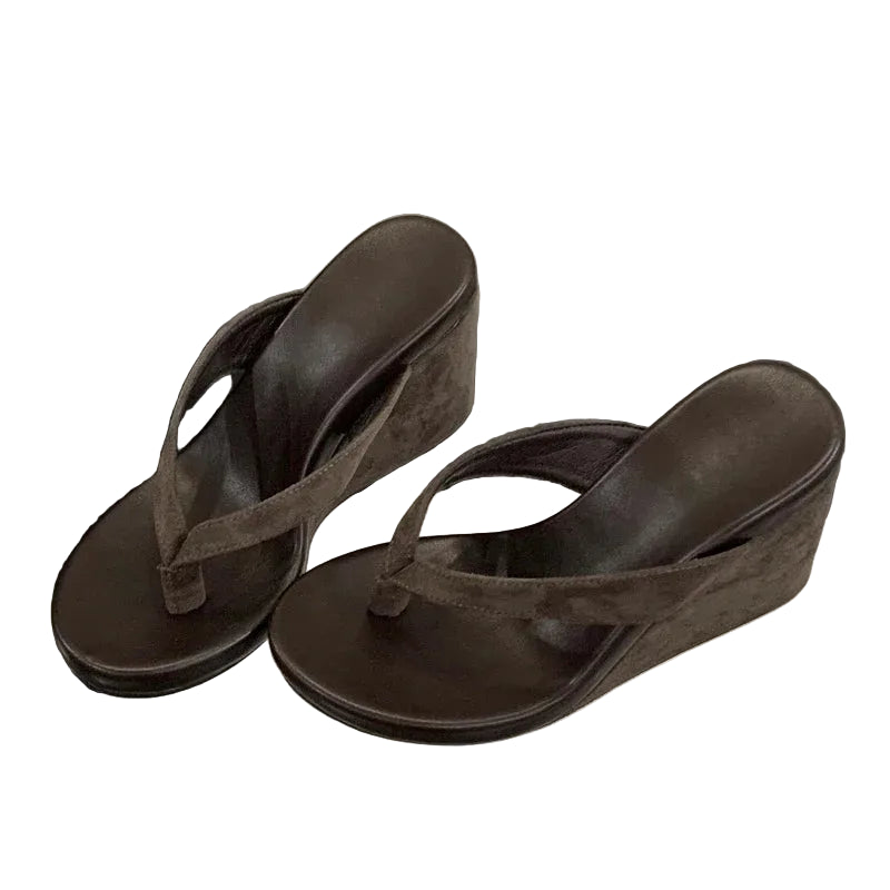 VALORIA | Women’s Platform Wedge Flip Flops