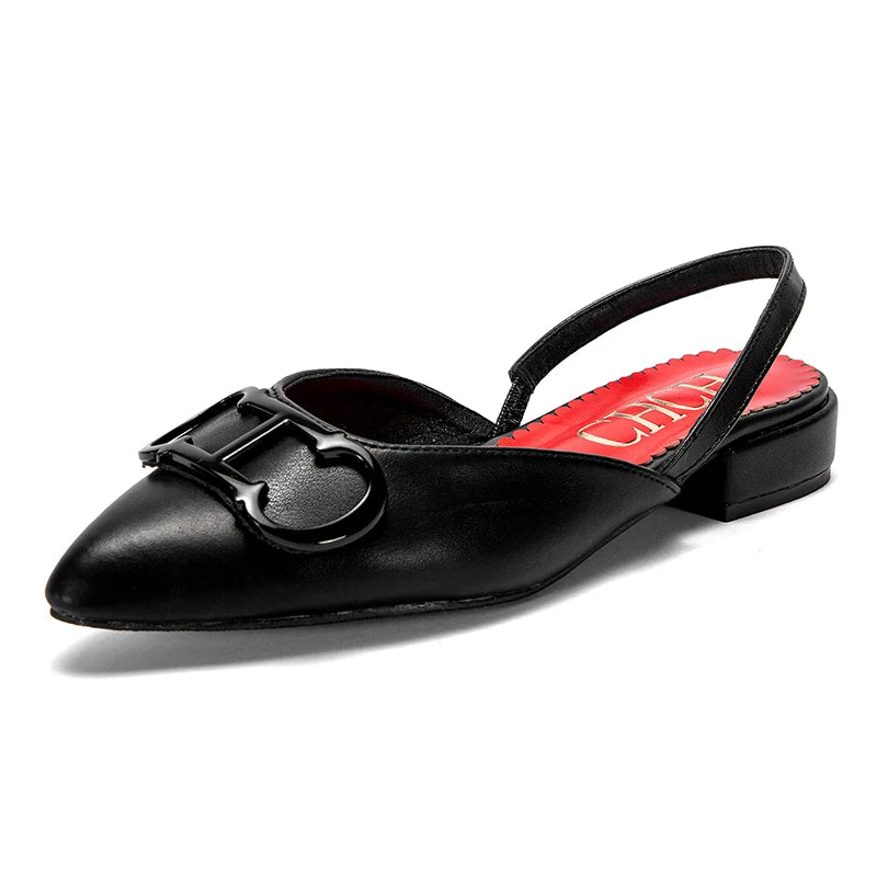 VALORIA | Women’s Pointed-Toe Flat Loafers
