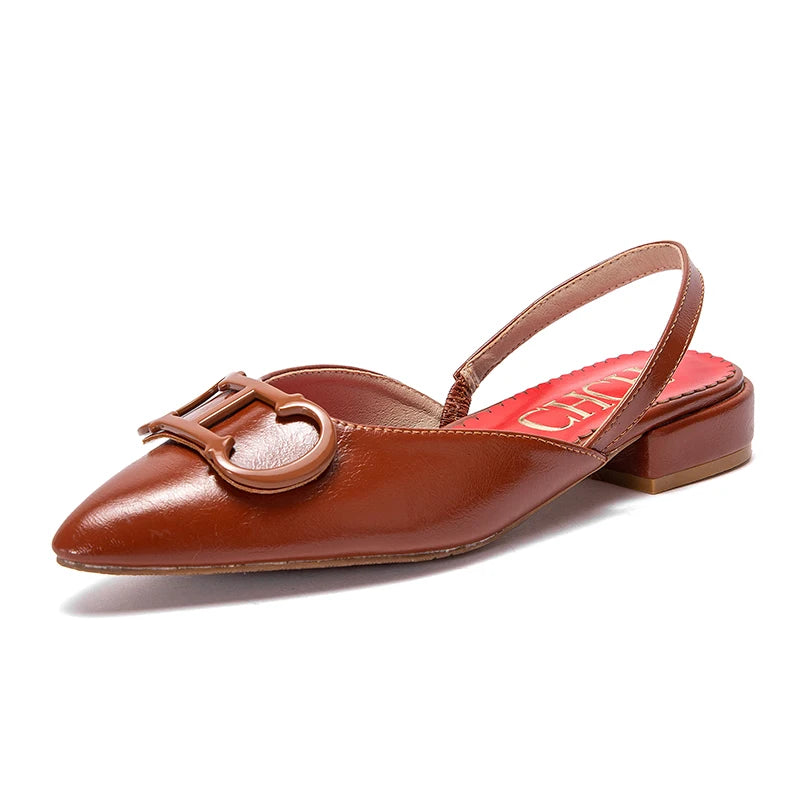 VALORIA | Women’s Pointed-Toe Flat Loafers comfortable slip-on shoes for work and casual wear