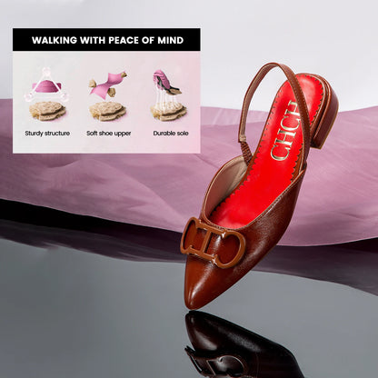 VALORIA | Women’s Pointed-Toe Flat Loafers fashionable slip-on footwear with timeless appeal