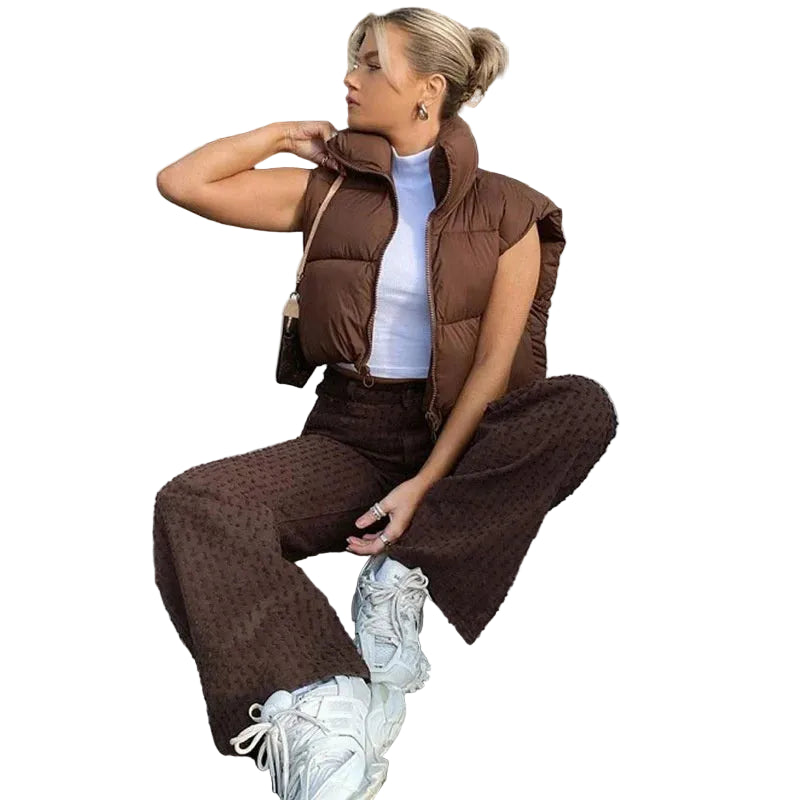 VALORIA | Women’s Short Down Puffer Vest