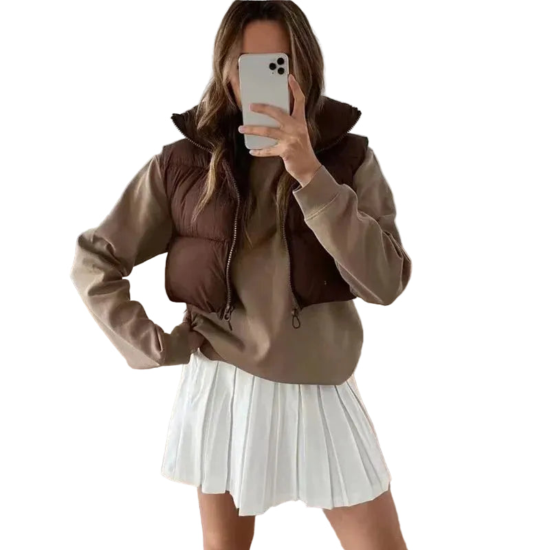 VALORIA | Women’s Short Padded Down Vest