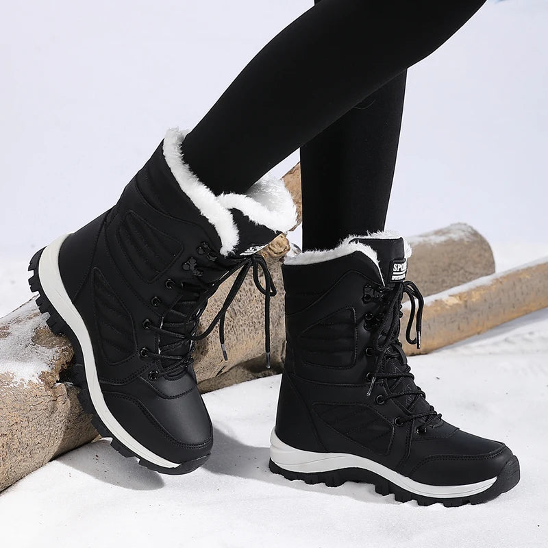 VALORIA | Women’s Waterproof Winter Snow Boots side view