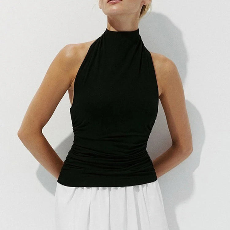 VALORIA | Women’s breathable backless top offering all-day comfort and modern style