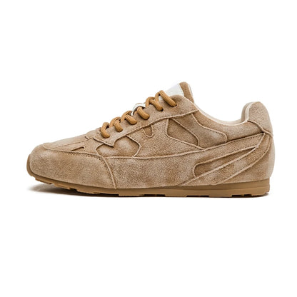 VALORIA | Women’s breathable genuine leather sneakers modern look