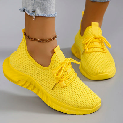 VALORIA | Women’s breathable mesh comfort shoes with cushioned insole and flexible fit