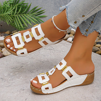 VALORIA | Women’s casual lightweight slip-on sandals for walking and travel