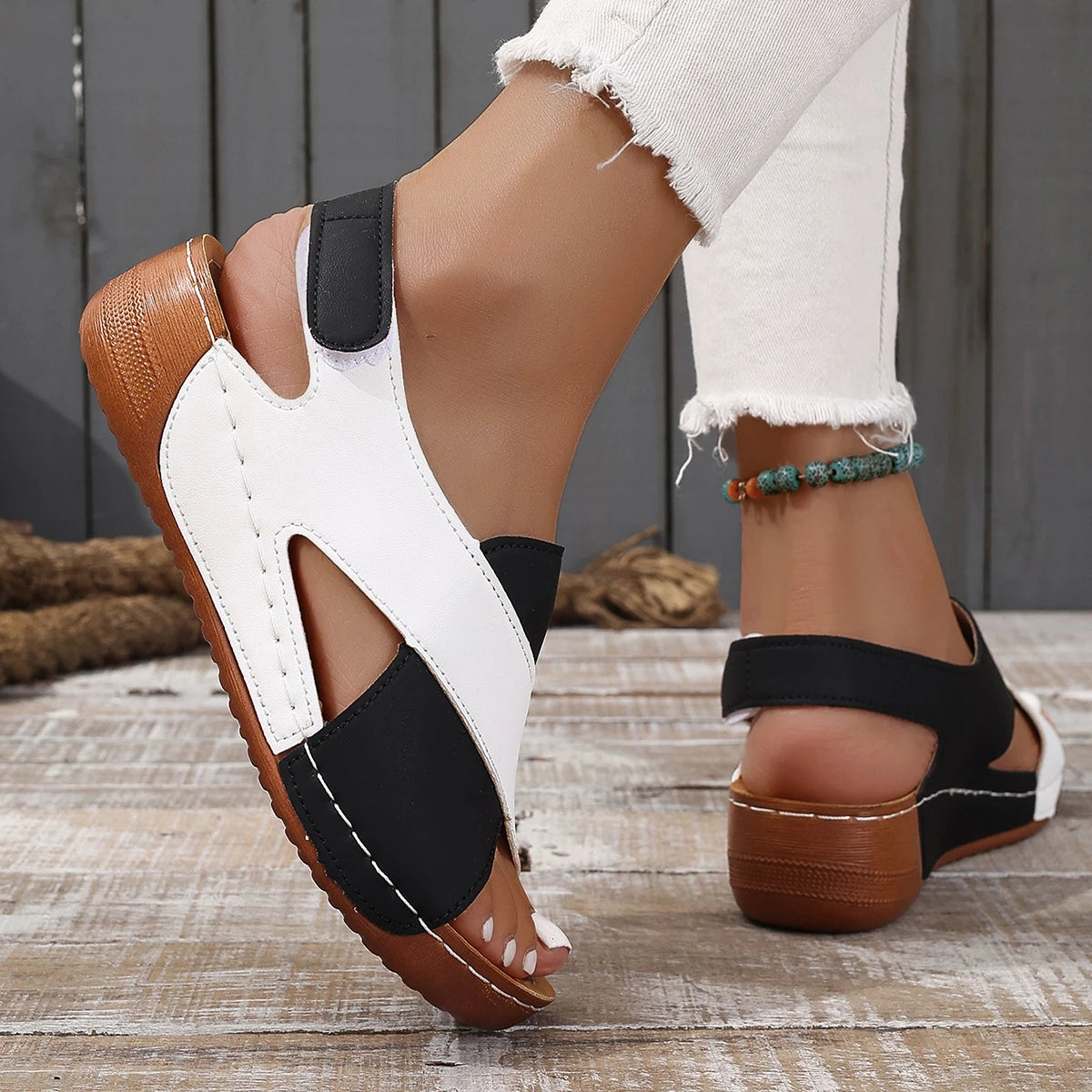 VALORIA | Women’s casual wedge sandals lightweight summer design