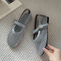 VALORIA | Women’s chic mesh strap sandals modern summer outfit