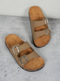 VALORIA | Women’s chic platform buckle slippers modern fashion look