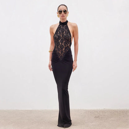 VALORIA | Women’s chic sleeveless sheath maxi dress with timeless sophisticated style