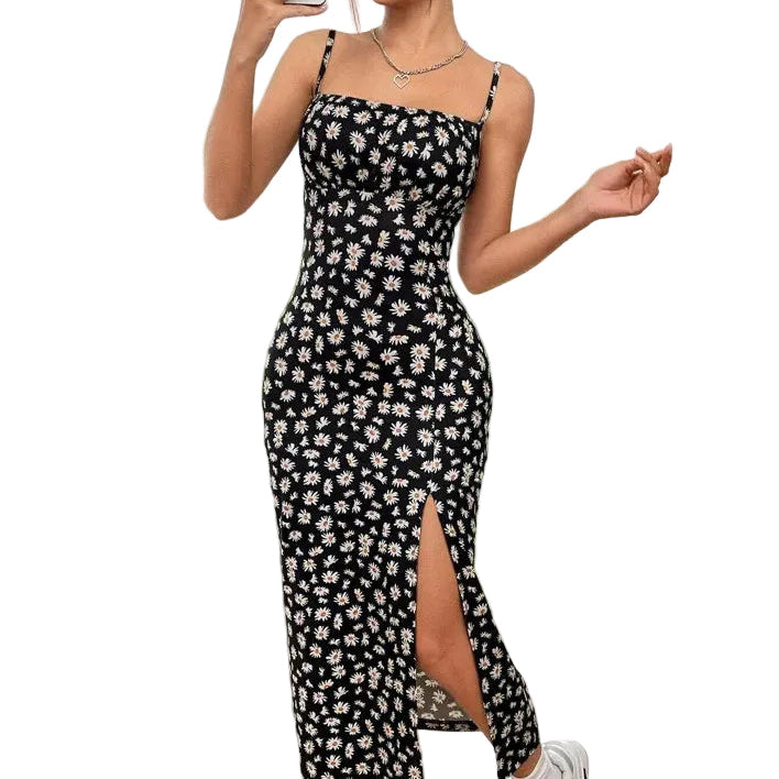 VALORIA | Women’s chic wrap maxi dress ideal for weddings, garden parties and evening occasions