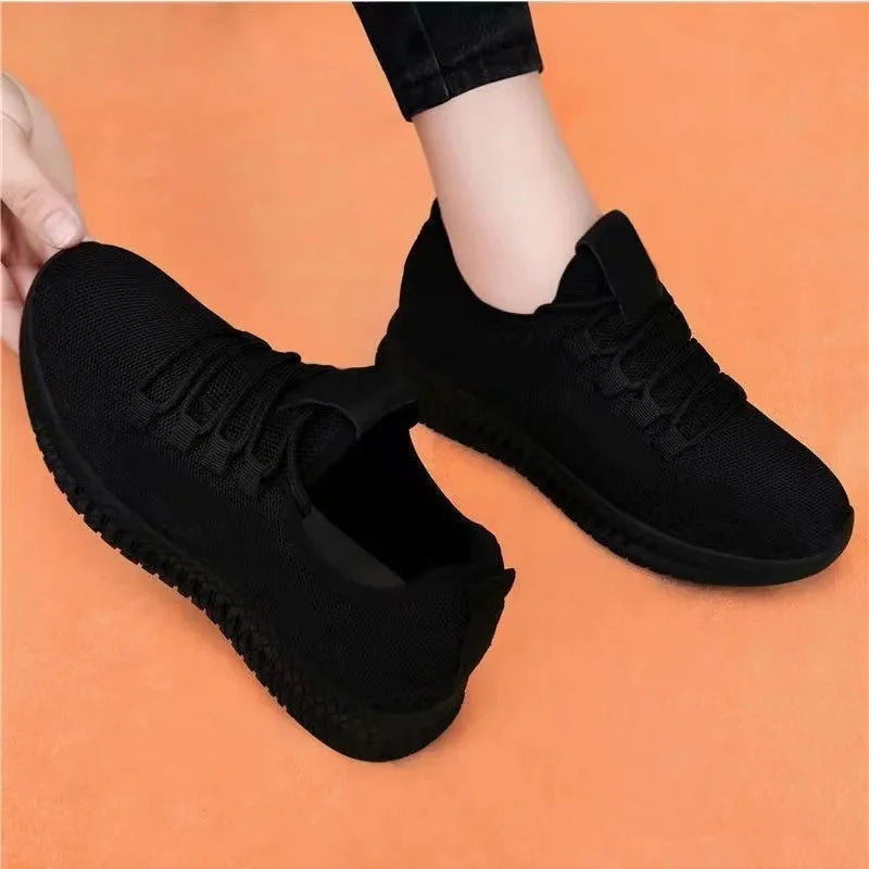 VALORIA | Women’s comfortable platform running shoes with cushioned shock-absorbing sole