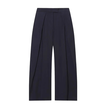 VALORIA | Women’s comfortable pleated wide leg pants with lightweight fabric