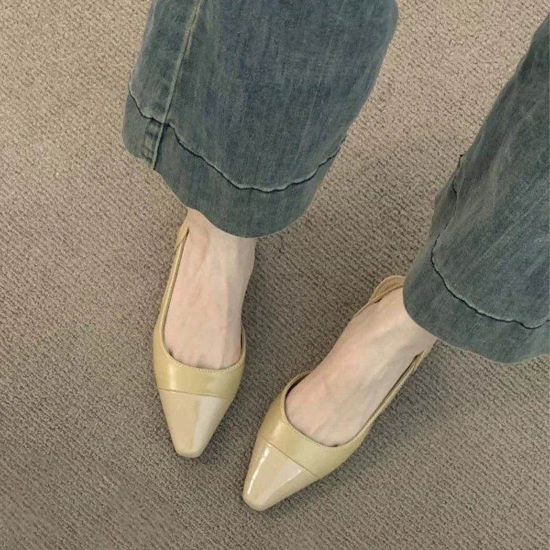 VALORIA | Women’s comfortable pointed-toe low heel sandals lightweight wear