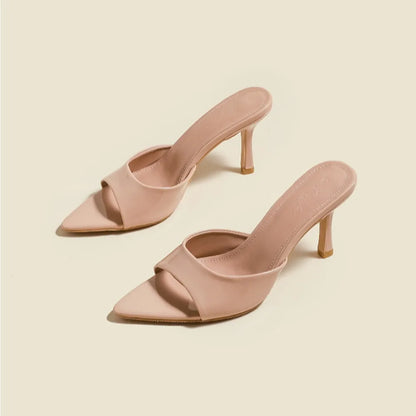 VALORIA | Women’s comfortable pointed heel slides lightweight fit
