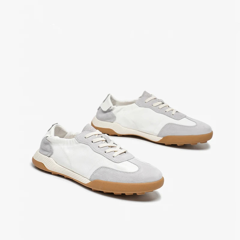 VALORIA | Women’s comfortable suede patchwork sneakers everyday wear