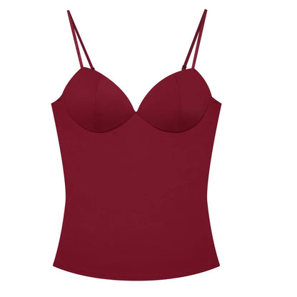 VALORIA | Women’s corset-style backless crop top perfect for pairing with jeans, skirts and shorts