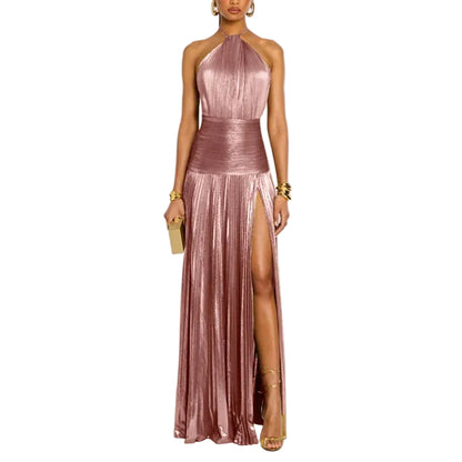 VALORIA | Women’s corset off-shoulder maxi dress designed for modern glamour and sophisticated 