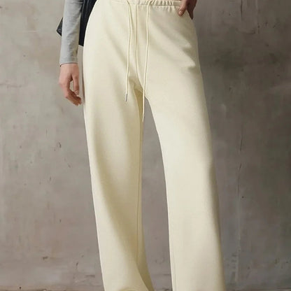 VALORIA | Women’s cotton wide leg sweatpants