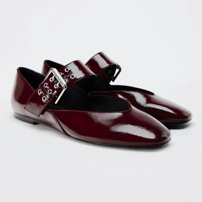 VALORIA | Women’s durable pointed-toe ballet loafers flexible comfortable fit