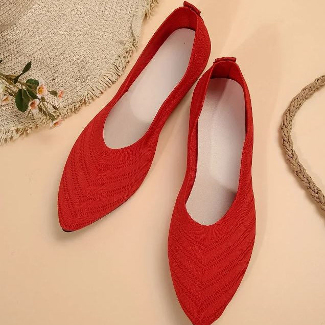 VALORIA | Women’s durable pointed toe loafers walking comfort support
