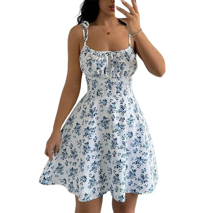 VALORIA | Women’s fashionable floral summer sundress for brunch, picnics and garden parties