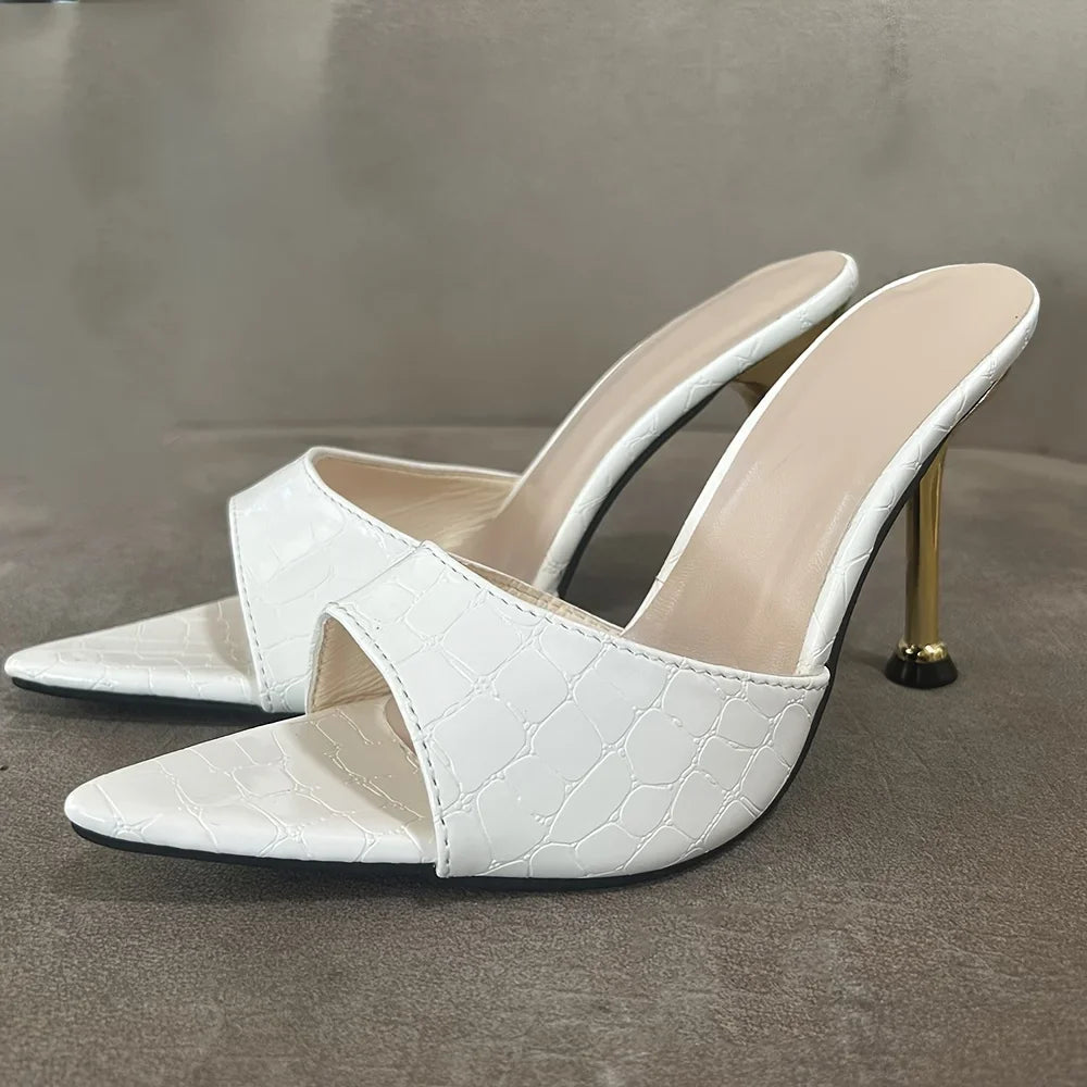 VALORIA | Women’s fashionable high heel sandals pairing beautifully with dresses, skirts and formal outfits
