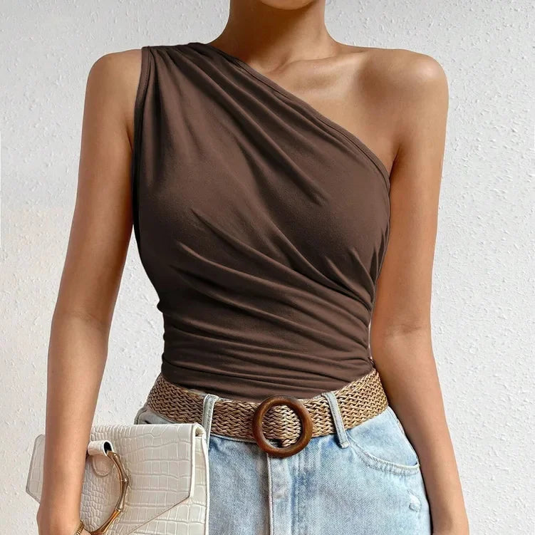 VALORIA | Women’s fashionable pleated top ideal for holidays, date nights and special occasions