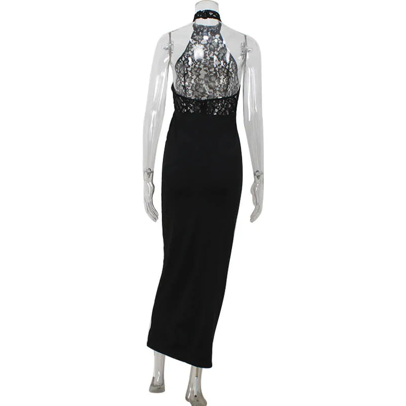 VALORIA | Women’s fashionable sleeveless sheath maxi dress for weddings, cocktail parties and special events