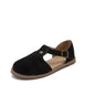 VALORIA | Women’s leather hollow flat sandals
