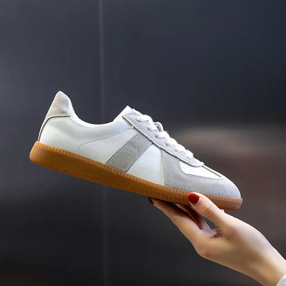 VALORIA | Women’s leather spring sneakers lightweight design