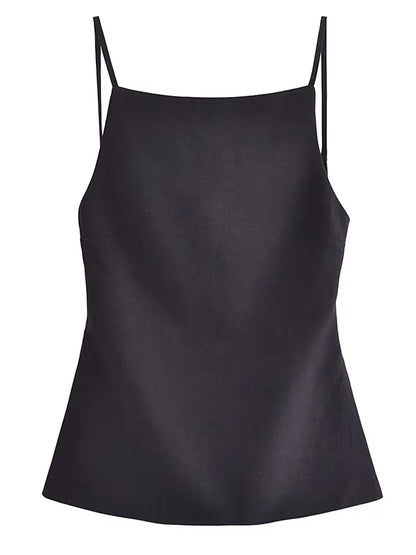 VALORIA | Women’s lightweight backless tank top offering breathable comfort and modern style