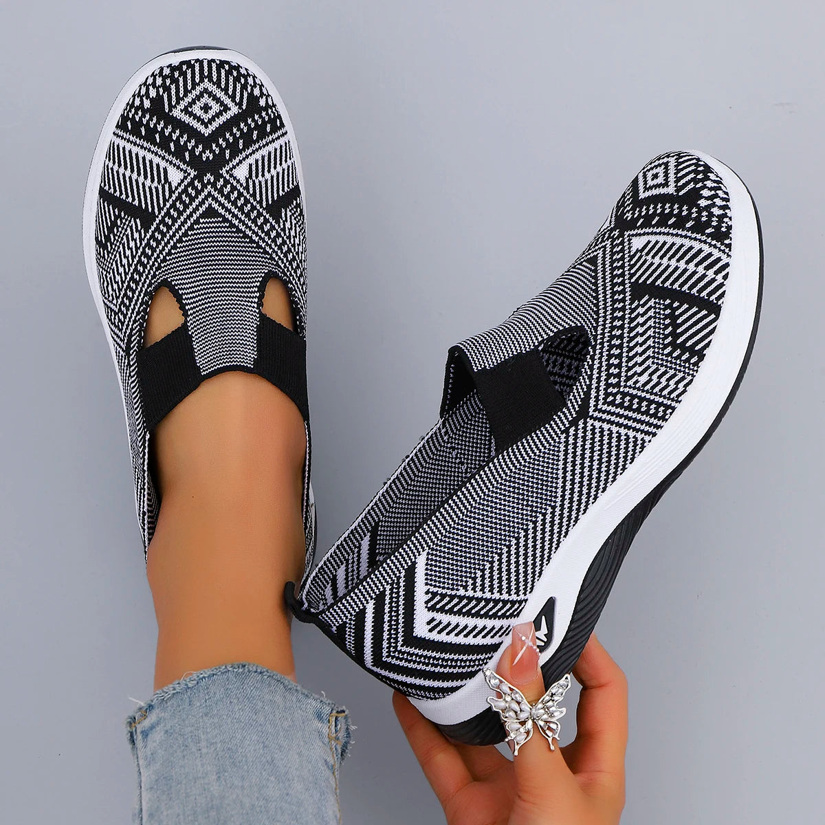 VALORIA | Women’s lightweight breathable mesh walking shoes for everyday comfort