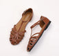 VALORIA | Women’s lightweight cross strap flat sandals breathable style