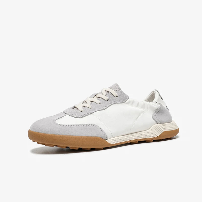 VALORIA | Women’s lightweight suede patchwork sneakers